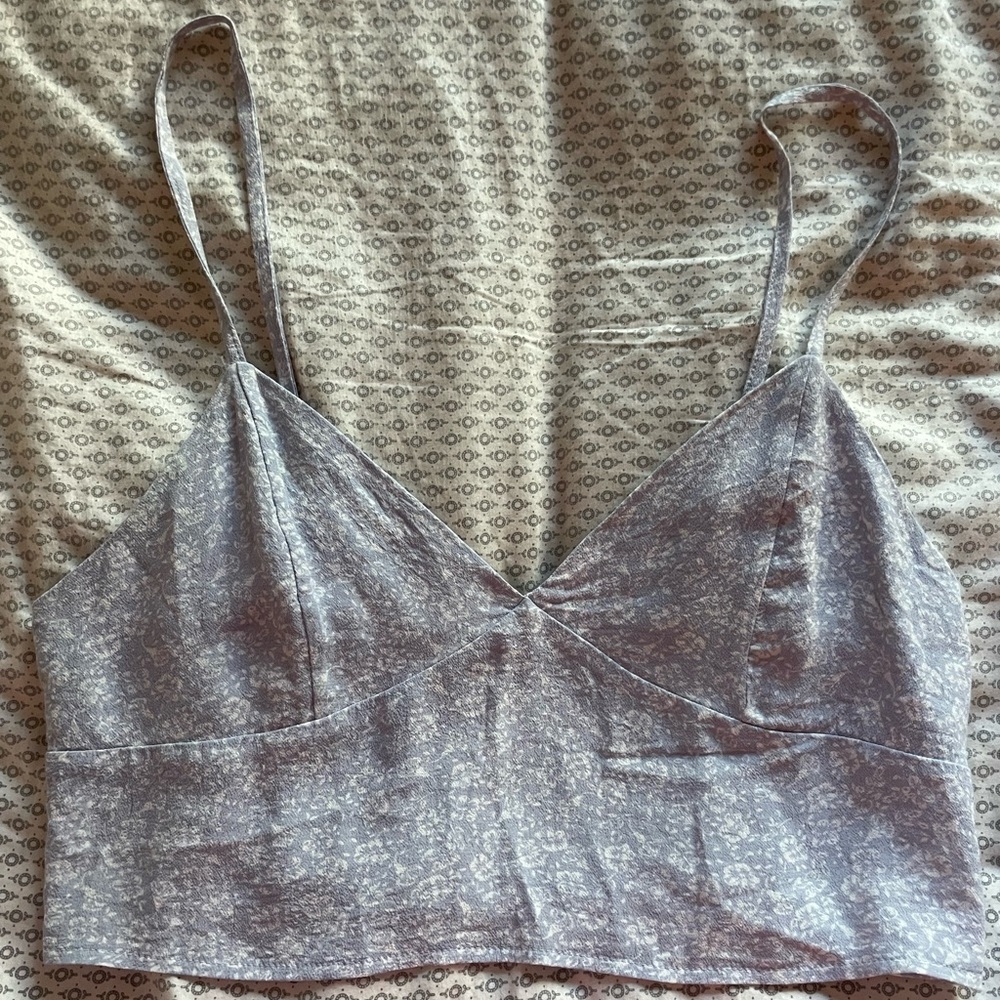 simple baby blue tank